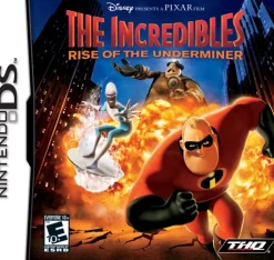 The Incredibles Rise of the Underminer DS Game
