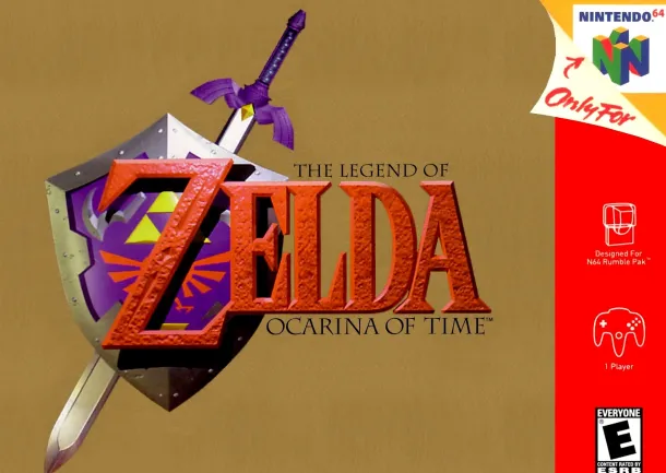 The Legend of Zelda Ocarina of Time Gold Collector's Edition