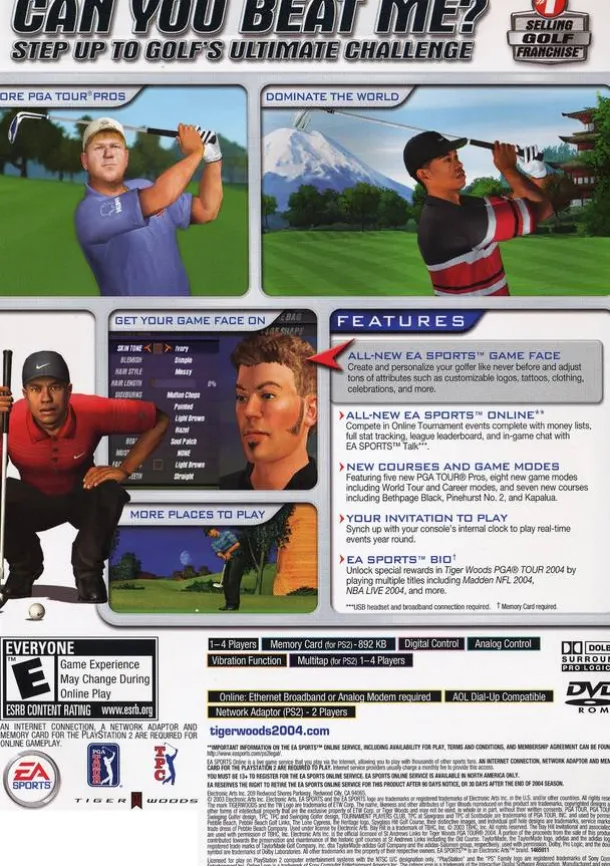 Tiger Woods 2004