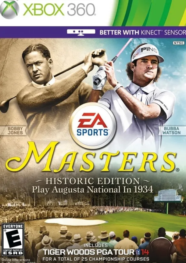 Tiger Woods PGA Tour 14 Masters Historic Edition