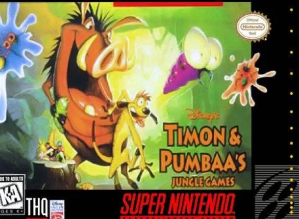 Timon and Pumbaa's Jungle Games