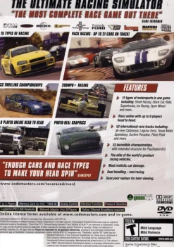 Toca Race Driver 2