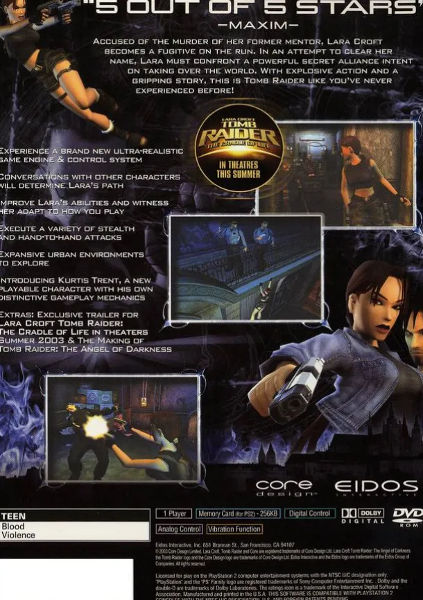 Tomb Raider Angel of Darkness
