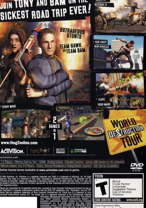 Tony Hawk Underground 2