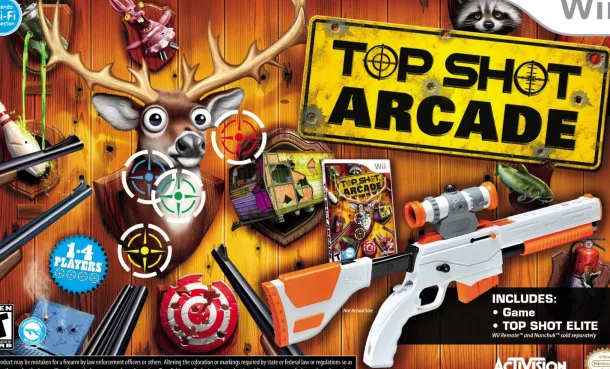 Top Shot Arcade with Top Shot Elite Gun Peripheral