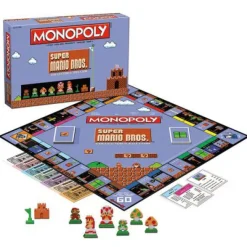 Toy Board Game - Super Mario - 8bit Monopoly