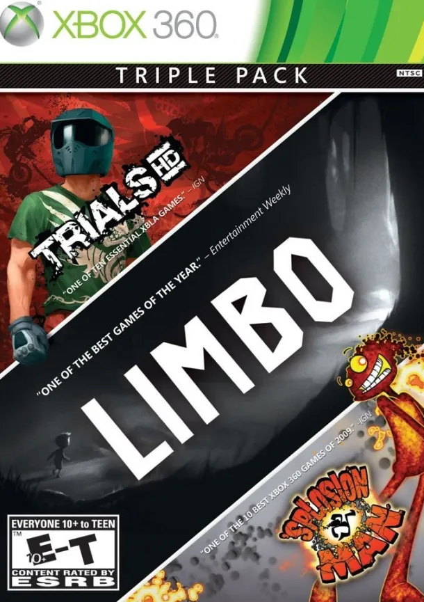Triple Pack: Limbo, Trials HD, Splosion Man