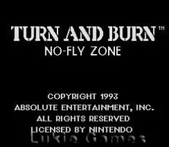 Turn and Burn No Fly Zone
