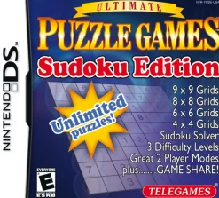 Ultimate Puzzle Games Sudoku Edition DS Game