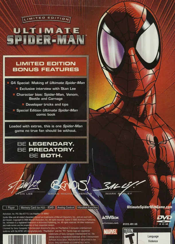 Ultimate Spiderman Limited Edition
