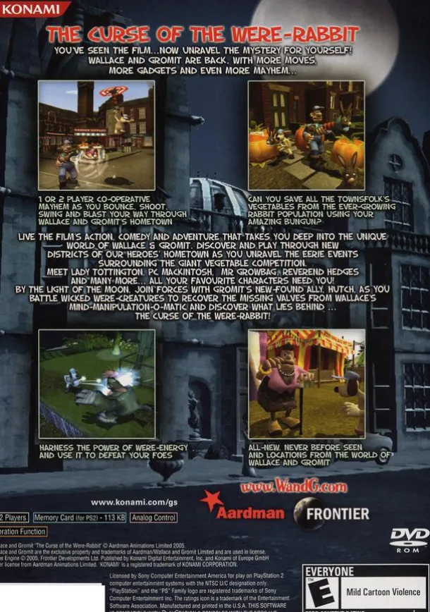 Wallace and Gromit Curse of the Were Rabbit