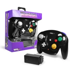 Wavedash Gamecube Wireless Controller (Black)