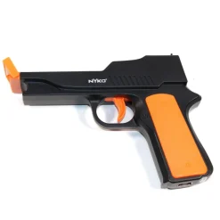 Wii Nyko Perfect Shot Gun Grip - Orange and Black