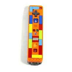 Wii Orange LEGO Build and Play Controller