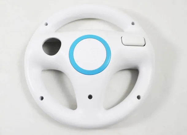 Wii Original Racing Wheel Attachment (White)