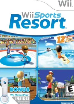 WII Sports Resort w/ Motion Plus Adapter Bundle