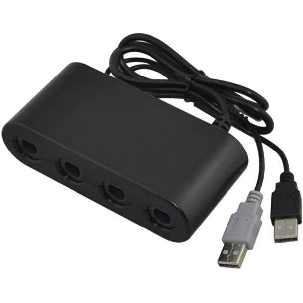 Wii U 4 Port Gamecube Controller Adapter
