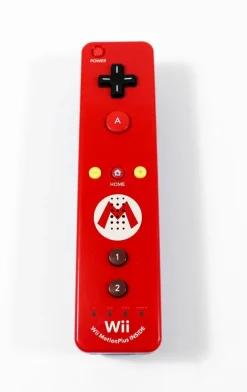Wii/Wii U Motion Plus Controller- Mario Red Limited Edition