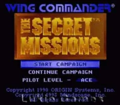 Wing Commander 2 Secret Missions