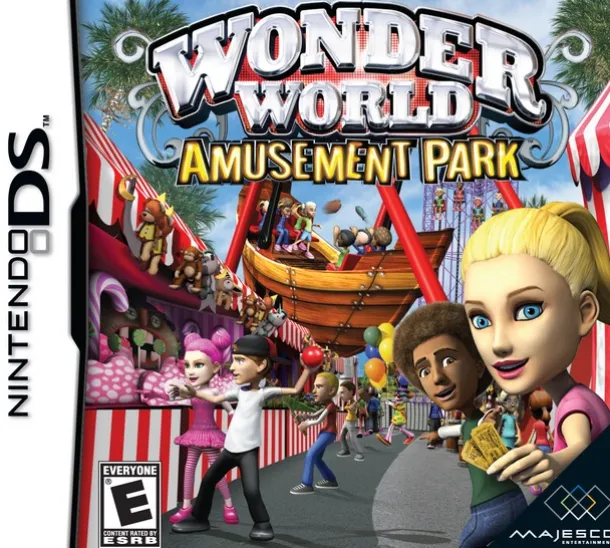 Wonderworld Amusement Park DS Game