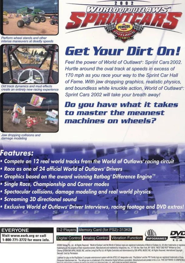 World of Outlaws: Sprint Cars 2002