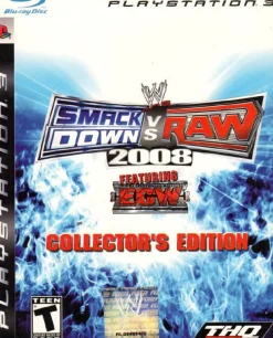 WWE SMACK DOWN VS RAW 2008: COLLECTOR'S EDITION
