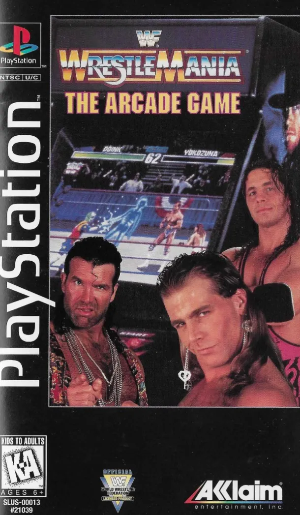 WWF Wrestlemania the Arcade Game (Long Box)