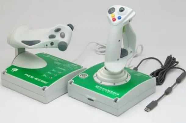 Xbox 360 Ace Combat Flight Stick & Throttle Controller