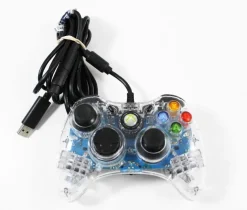 Xbox 360 After Glow Blue Controller