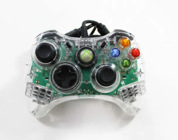 Xbox 360 Afterglow Green Controller