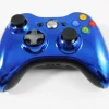 XBOX 360 Chrome Blue Controller
