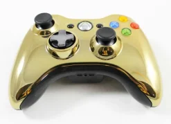 Xbox 360 Gold Chrome Special Edition Controller