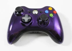 Xbox 360 Purple Chrome Limited Edition Controller