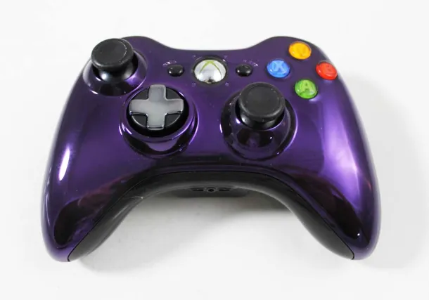 Xbox 360 Purple Chrome Limited Edition Controller