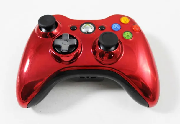 Xbox 360 Red Chrome Limited Edition Controller