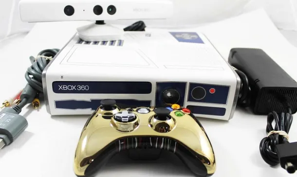 XBOX 360 Slim Star Wars Limited Edition System Bundle