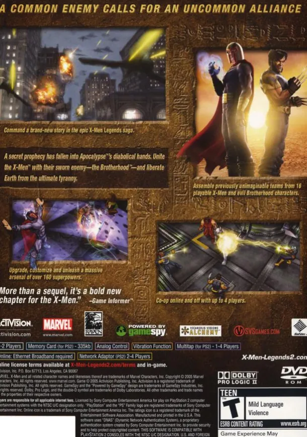 X-men Legends 2